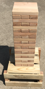 Giant "Unstacking" Block Game